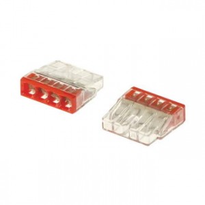 2273-244 WAGO, Клемма для распределительных коробок и держателей серия 2273 4 проводника