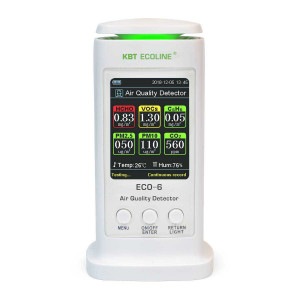 ECO-6 серия ECOLINE, Анализатор воздуха для определения содержания мелкодисперсной пыли, формальдегидов, летучих органических веществ, углекислого газа и бензола в воздухе