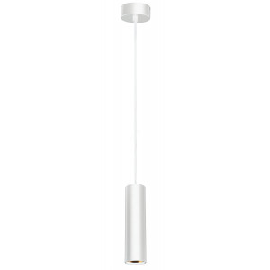 PL1 GU10 WH 300 Подсветка подвесной, GU10, D80*300мм, белый (20/240) Б0041508