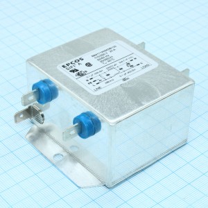B84111A0000B120, Сетевой фильтр 2x20A/250V, SIFI-A, 2x0.1мкФ (Х2) + 2х4700пФ (Y2), 2х0.47мГн