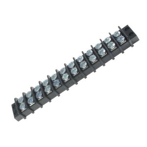 38770-0112, Клеммные колодки с изолирующими перегородками .375 LOW PROFILE 12P screw terminal style