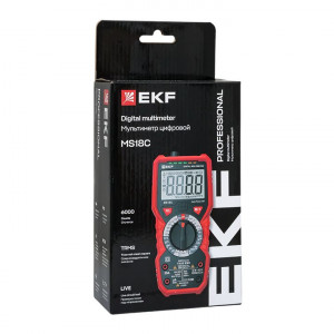 MS18C Expert In-180701-pm18C, Мультиметр цифровой, серия Expert
