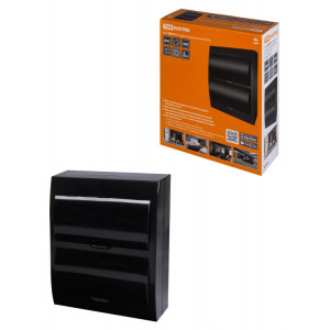 Бокс ЩРН-П-24 модуля навесной пластик IP41, Антрацит SQ0901-0906