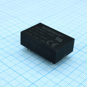 URF4805P-6WR3, Преобразователь DC/DC мощность, Вт: 6 вход 48(18-75)В выход 5В 1200мА изоляция: 3000В