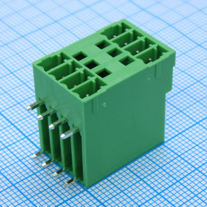 15EDGRH-3.5-08P-14-00A(H), Разъемный клеммный блок на плату, 8 контактов. Серия 15EDGRH-3.5