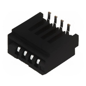 04FMN-BMT-A-TF (LF)(SN), Разъем: FFC (FPC), вертикальный, PIN: 4, NON-ZIF, SMT, 0,5А, 1мм, 50В