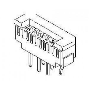 52030-0329, Соединители FFC и FPC 1.0 FPC ZIF ST Hsg A ZIF ST Hsg Assy 3Ckt