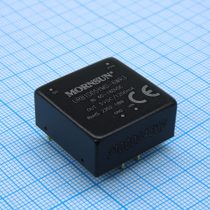 URB1D05YMD-6WR3, Преобразователь DC/DC мощность, Вт: 6 вход 110(40-160)В выход 5В/1.2А изоляция: 2250В КПД 78%