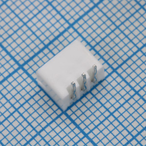 DS1066-3MRW6XB, Разъем штыревой однорядный угловой на плату 3 контакта шаг 2мм