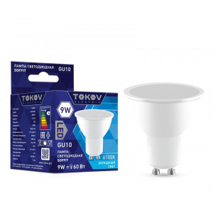 Лампа светодиодная 9Вт Soffit 6500К GU10 176-264В TKE-MR16-GU10-9-6.5K