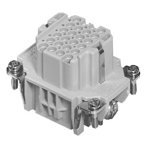 C146-10B024-000-9, Сверхмощные разъемы питания Socket Insert 24 Way Heavy Mate