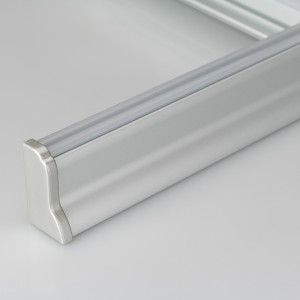 Заглушка ARH-PLINTUS глухая 026611, Заглушка глухая для профиля ARH-PLINTUS. Материал пластик, серебристый.  В комплекте 2 шт., цена за 1 комплект.