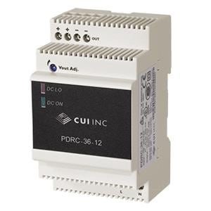PDRC-36-12, Блок питания для DIN-рейки ac-dc, 33 W, 12 Vdc, single output, DIN rail