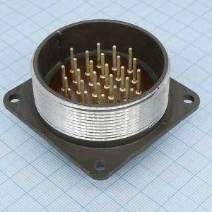 ШР48П26ЭШ2 вилка, Соединитель цилиндрический низкочастотный