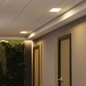 Светильник светодиодный WLF-1 20Вт 4000К IP20 1700лм 592х75х25мм ДПО линейный матов. рассеив. алюм. 144124218