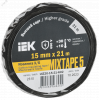 Изображение товара MIXTAPE 5 Изолента Х/Б 15мм 21м IEK UIZ20-15-21-K02