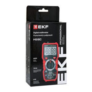 MS18C Expert In-180701-pm18C, Мультиметр цифровой, серия Expert