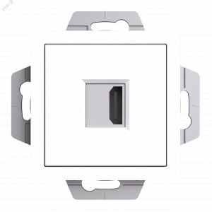 ATLASDESIGN РОЗЕТКА HDMI, механизм, БЕЛЫЙ ATN000180
