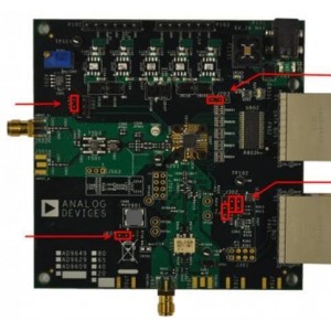 AD9266-80EBZ, Средства разработки интегральных схем (ИС) преобразования данных AD9266 Eval Brd 80 MSPS