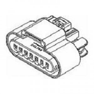 15317367, Автомобильные разъемы 7P FM BLK CONN ASSY GT 150 SERIES 15AMPS