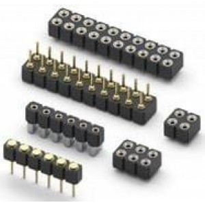319-10-164-00-001000, Штыревые и гнездовые соединители SPRG TARGET SGL 64P PCB