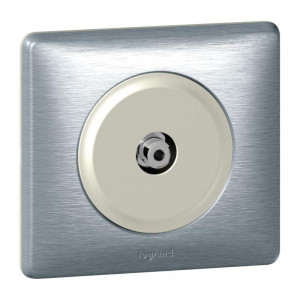 Celiane Розетка телевизионная простая 0-2400 МГц винтовые зажимы 067380