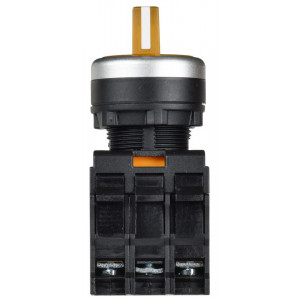 Переключатель с подсветкой 3 полож. 2NO ж-лтый MASTER IEK MI-SW60-20XD-4-14-3-K05