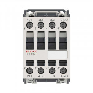 Магнитный контактор YON DSC012 12A 5,5кВт AC3 3P кат.220В AC 1НО DSC012-3C10A230