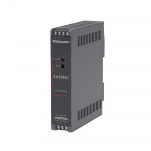 Источник питания ""ECO POWER"", однофазный, 75Вт, 24В DPSL075W24V