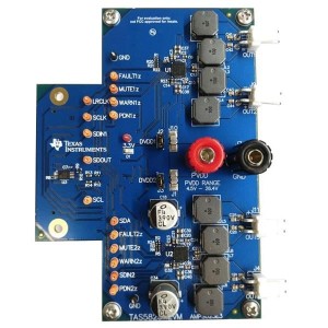TAS5825MEVM, Средства разработки интегральных схем (ИС) аудиоконтроллеров  Digital-Input Closed-Loop Class-D Audio Amp With 96kHz/192kHz Extended Processing Evaluation Module