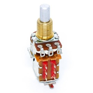 PDB183-GTR21-504A2, Потенциометры 500Kohm 20% 17mm Knurled Shaft/SL/DG