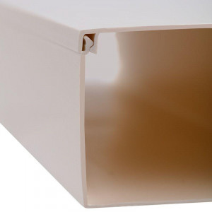 Кабель-канал 60х40 белый 28-6040-2, длина 2 метра, цена указана за 1м., продажа кратно 2м.