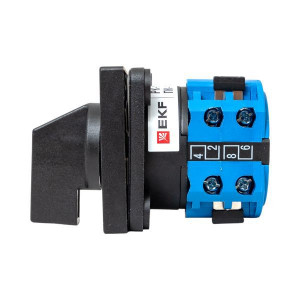 Переключатель кулачковый ПК-1-73 10А 3P для вольтметра линейное напряжение PROxima pk-1-73-10