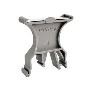 Держатель маркировки UKJ-B1, Держатель маркировки, цвет: серый, тип монтажа: DIN 35