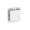 Изображение товара Розетка AtlasDesign 16А IP20 с заземл. защ. шторки с крышкой быстрозажим. клем. механизм бел. SE ATN000146S