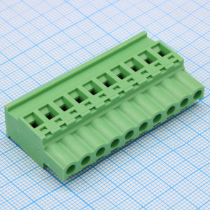 2EDGKB-5.0-10P-14-00A(H), Разъемный клеммный блок, 10 контактов. Серия 2EDGKB-5.0