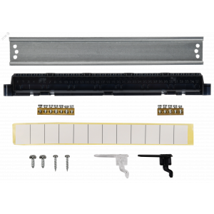 Корпус пластиковый навесной на 12 модулей ЩРН-П-12 IP41 UNION Compact черная прозрачная дверь UIC-KP12-N-12-41-K01