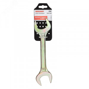 Ключ рожковый 30х32мм, желтый цинк 12-5835-2