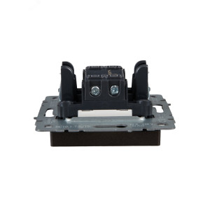 BRITE Выключ. 1-кл. прох. с инд. 10А ВС10-1-7-БрТБ бр. BR-V12-1-10-K45