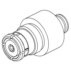 R222152000, РЧ соединители / Коаксиальные соединители SMP(F) R/A PL SO .085, 100P