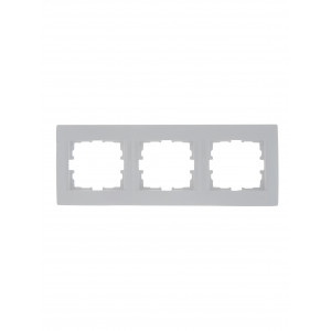 Рамка 3-м Karina горизонт. бел. 707-0200-148