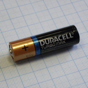 Батарея AA (316)   Duracell Turbo, Элемент питания алкалиновый