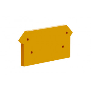 Боковая крышка 206112, Крышка боковая, для клемм TA6, цвет: оранжевый