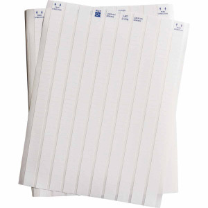 brd29759, LAT-3-410-10 этикетки контроля вскрытия, полиолефиновая пленка В-410, цвет-белый, размер 16.51х6.35мм, 27 листов, 10260 шт/упак.