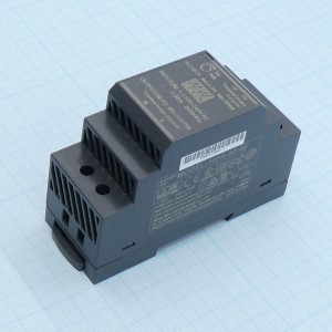 HDR-30-48, AC-DC, 36Вт, вход 85...264 В AC 47...63Гц/120...370В DC, выход 48В/0.75А, изоляция 3000В AC, в кожухе на DIN-рейку, 35х90х54.5мм, -30...+70°С