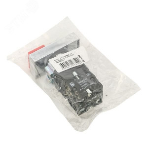 Кнопка LAY5-BW8465 "I-O" прямоугольная 230В NO+NC PROxima pbn-bw8465