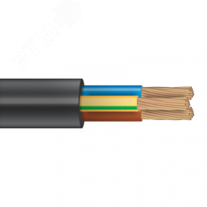 Кабель силовой КГТП-ХЛ 3х1,5 220/380-3 100м  ТРТС Х1000003349