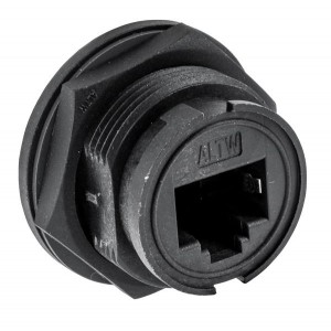 RJS-5EPFFP-LC7002, Модульные соединители / соединители Ethernet RJ45 PANEL LOCK F CONN F PIN
