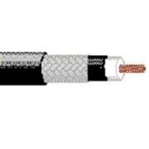 9239 0101000, Коаксиальные кабели 26AWG 1C SHIELD 1000ft SPOOL BLACK