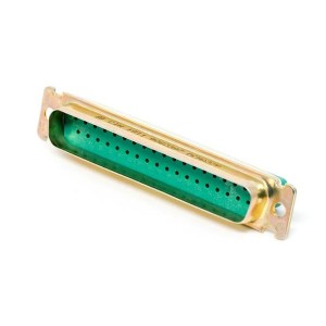 DCMA37PFO, Стандартные соединители D-Sub  DSUB 37 M CRIMP F0 ZINC